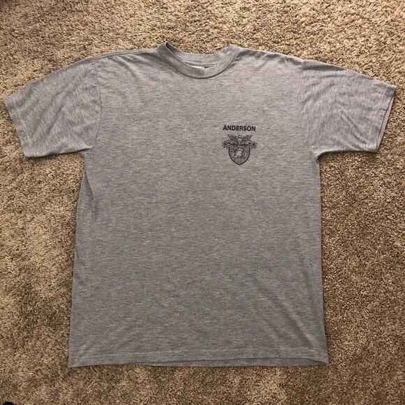 Other Other - Men's Grey Army Logo Graphic Tee Shirt